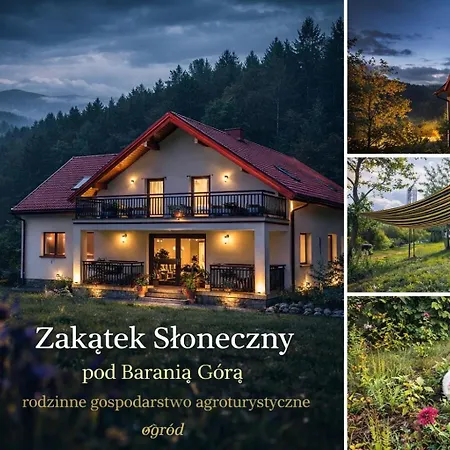 Zakatek Sloneczny Pod Barania Gora Farm stay Kamesznica